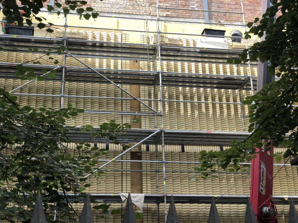 Vrublevskių bibliotekos rekonstrukcija (Žygimantų g. 1) - Library - construction photos