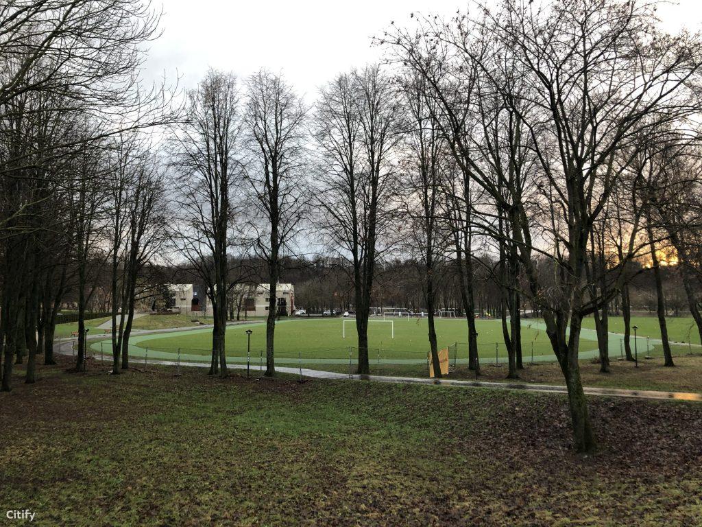 Santakos parkas (Prieplaukos krant.) - Park - construction photos