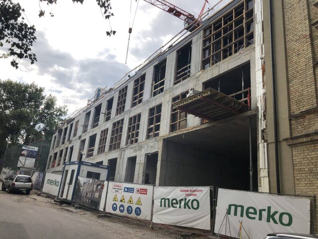 Bastėja Life (A. Strazdelio g. 5) - Multi apartment - construction photos