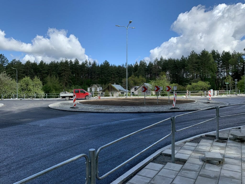 Viršupio ir Šilo g. žiedas (Viršupio g.) - Road - construction photos