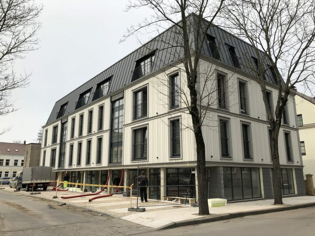 Karoso rezidencija 1 etapas (J. Karoso g. 21A) - Multi apartment - construction photos