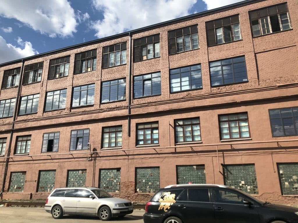 Drobės fabrikas (Drobės g. 62) - Office center - construction photos