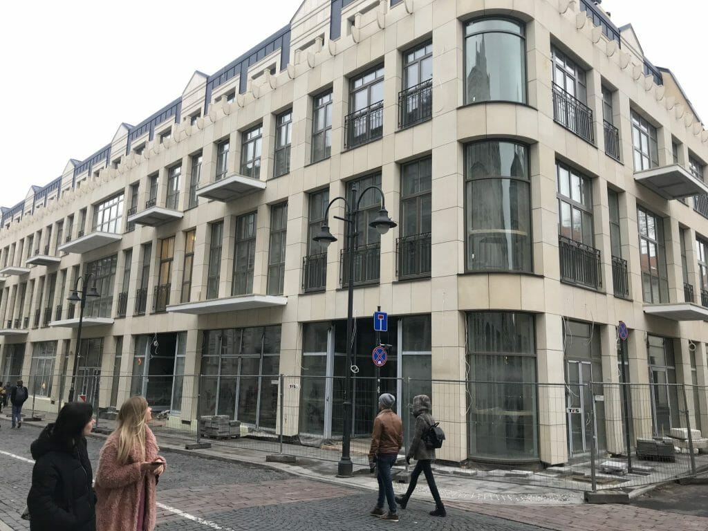 V18 (Vilniaus g. 18) - Korterelamu, Büroohoone, Muu äri - ehituse fotod
