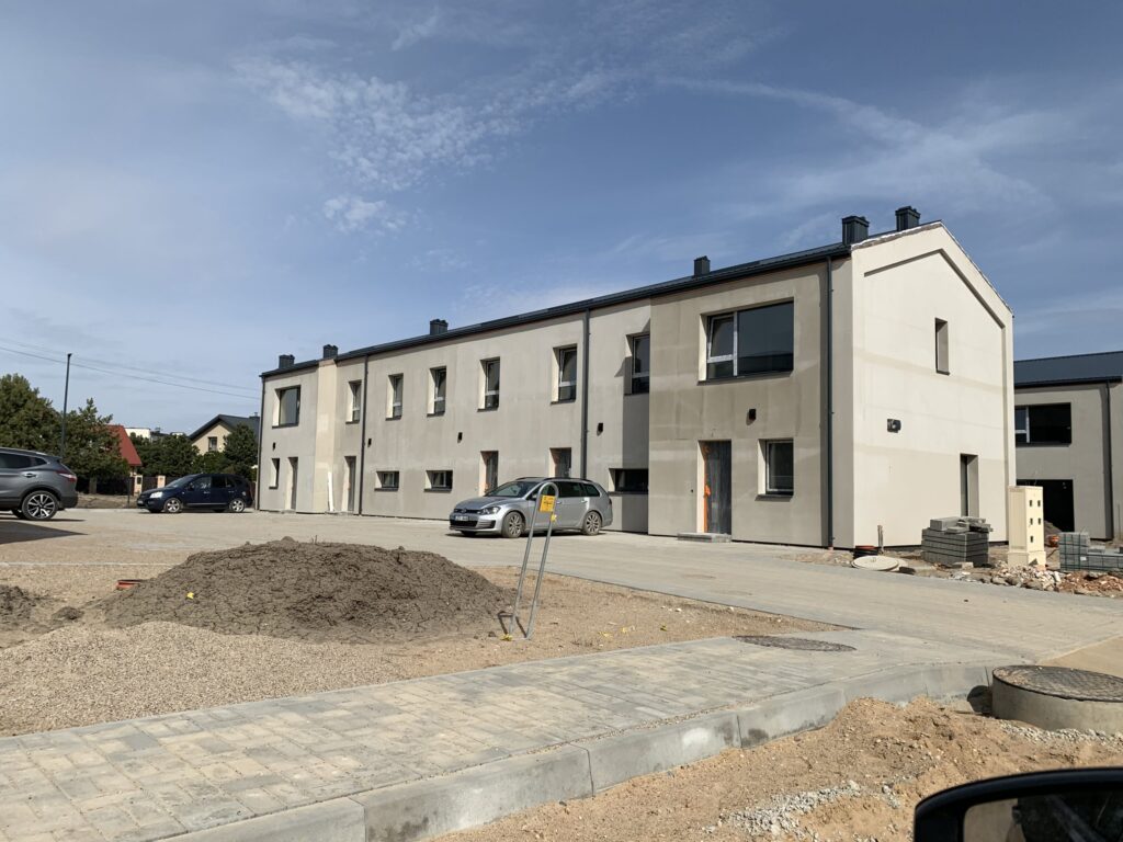 Šilainių miestelis 1 etapas (Alytaus g. 11-67) - Row housing - construction photos