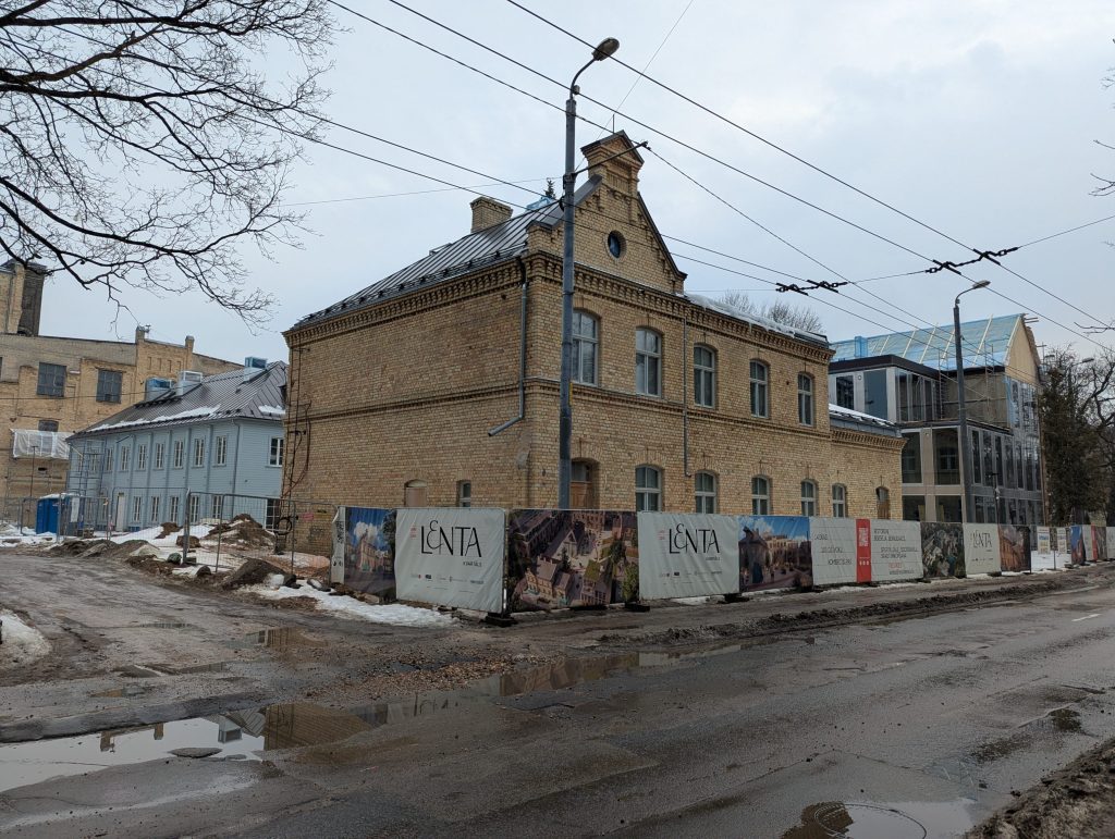 Lenta kvartāls – 1. kārta - Grata Nams (Jelgavas iela 68) - Multi apartment, Office center - construction photos