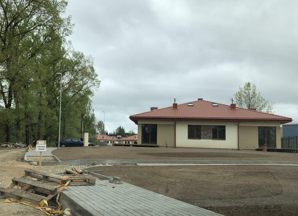 Žirgų 1 (Žirgų g. 1A) - Row housing - construction photos