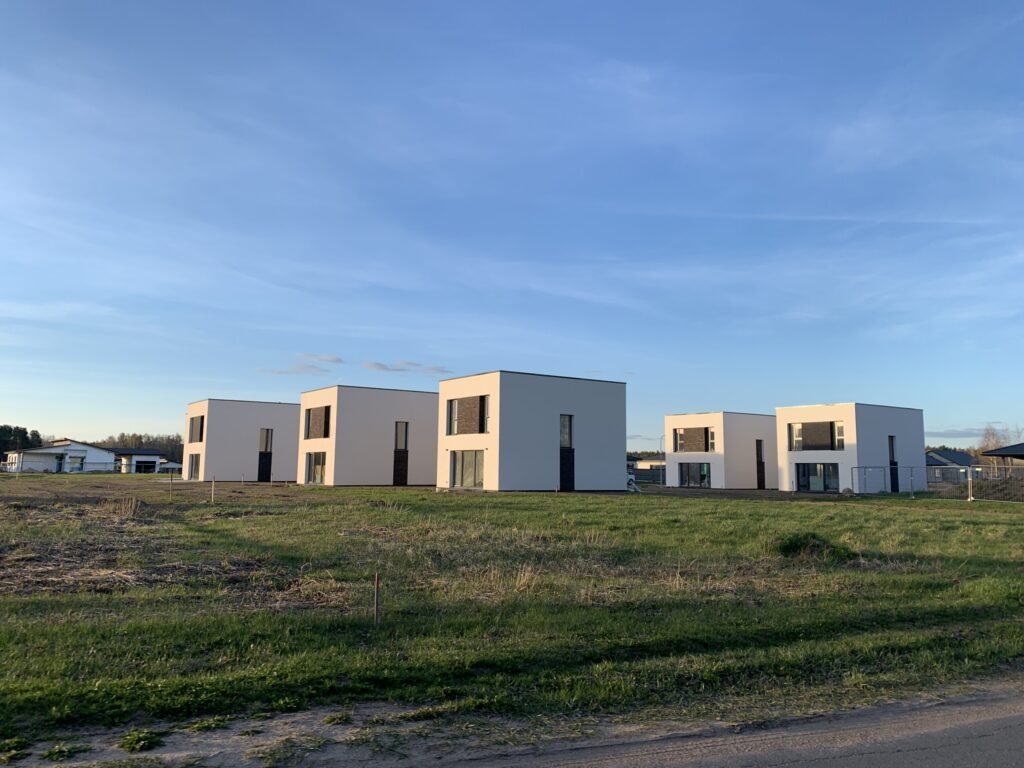 Valerijono Protasevičiaus g. 4, 6, 8, 10, 12 (Valerijono Protasevičiaus g. 4, 6, 8, 10, 12) - Row housing - construction photos