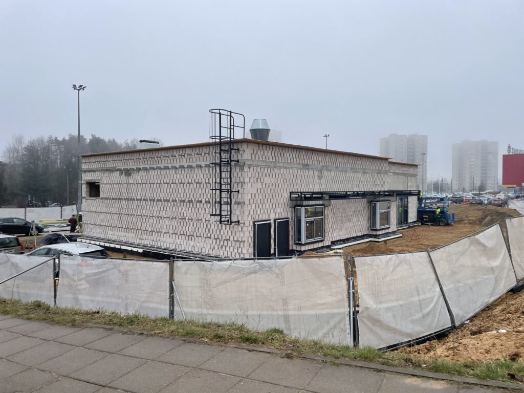 KFC Ateities g. 89 (Ateities g. 89) - Food services - construction photos
