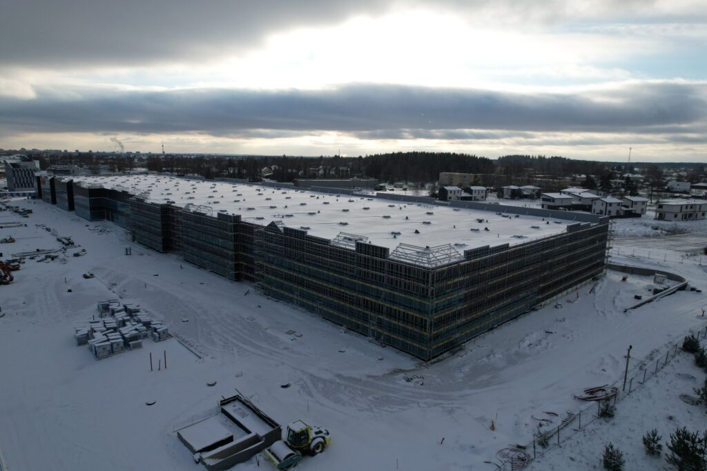 Urban Hub Vilnius (Ožiarūčių g. 3, Avižienių k.) - Stock office / Flex space - construction photos