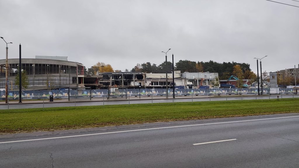 PC Mada rekonstrukcija (Viršuliškių g. 40, 42) - Shopping center - construction photos