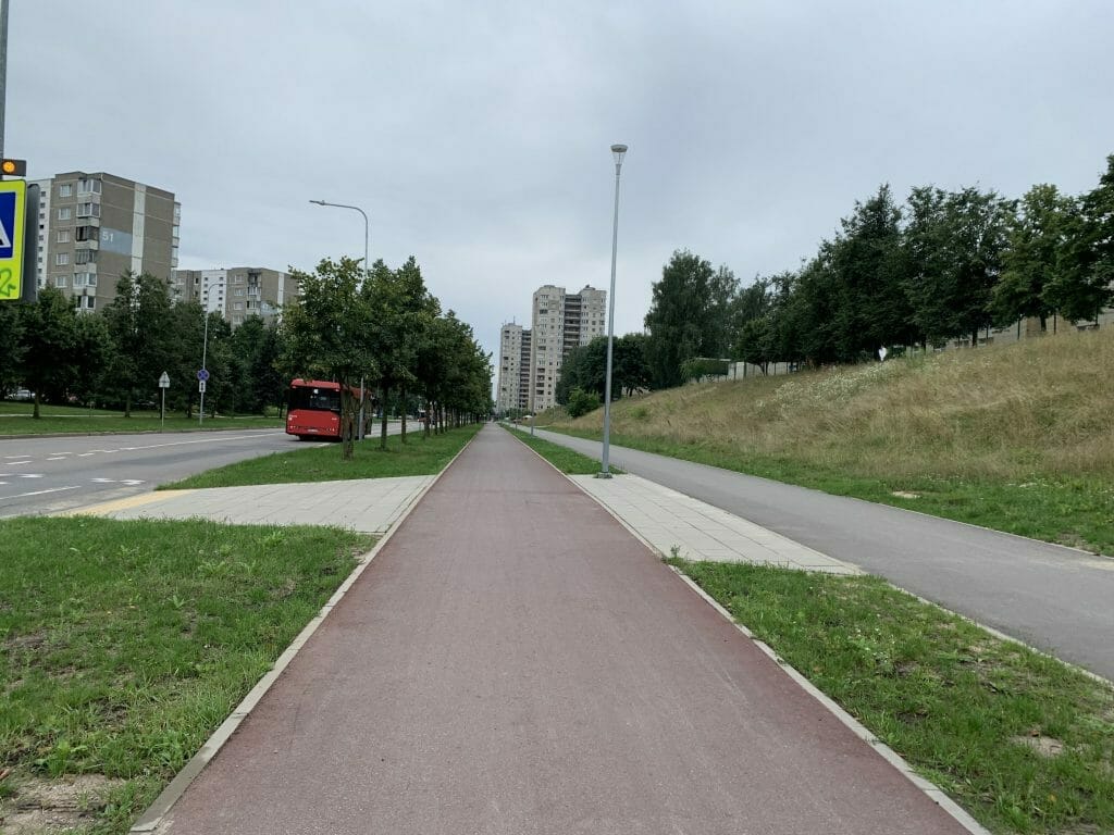 S. Stanevičiaus g. dviračių takas (S. Stanevičiaus g.) - Bike path - construction photos