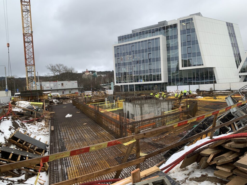 Sporto 16 (Sporto g. 16) - Office center - construction photos