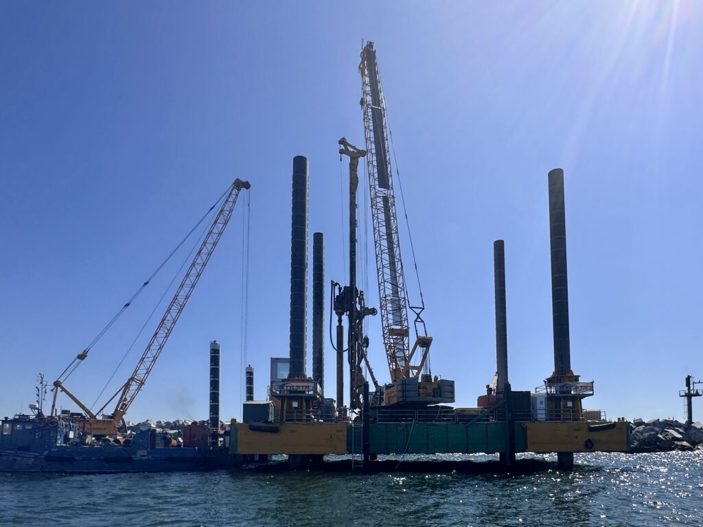 Molų rekonstrukcija (Vėtros g., Smiltynės g.) - Veetee - ehituse fotod