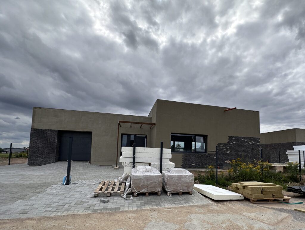 Katišių g. 18, 24, 26, 28, 30, 32, 34, 36 (Katišių g. 18, 24, 26 ,28, 30, 32, 34, 36) - Private house community - construction photos