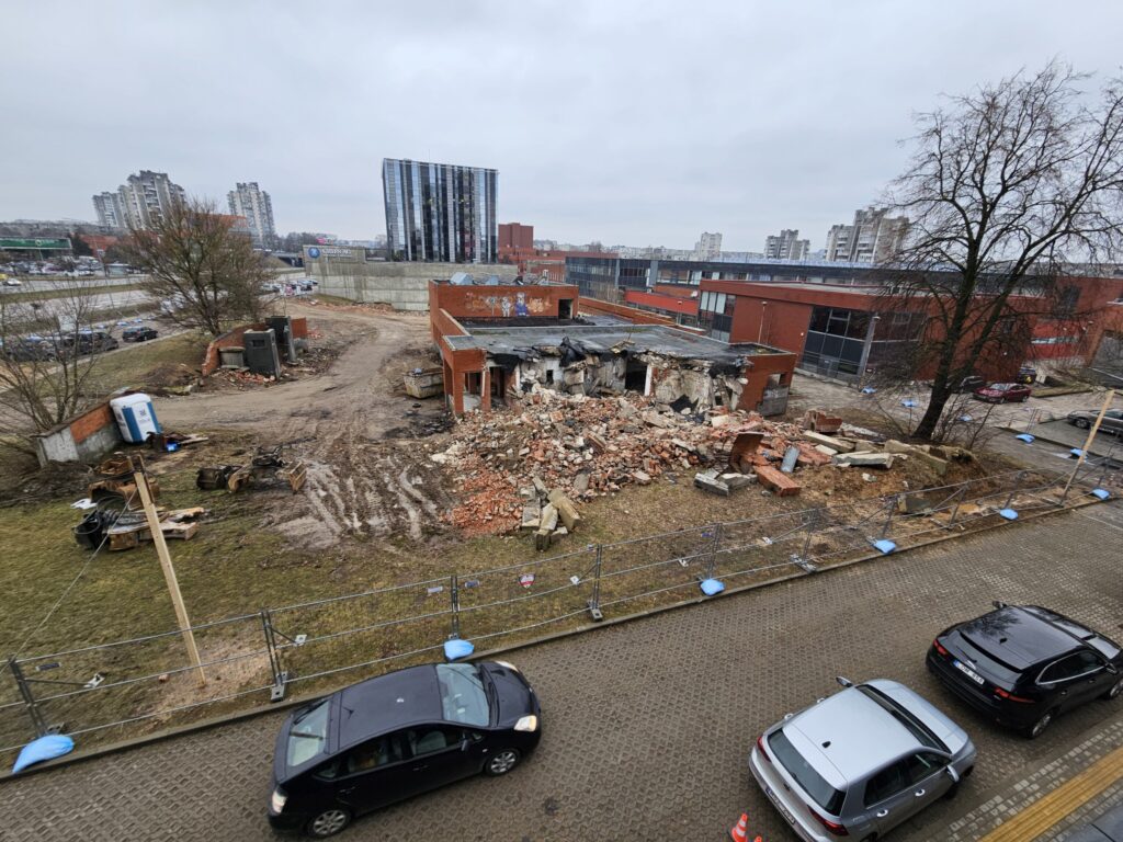 PC PIKAS (Ukmergės g. 221) - Shopping center - construction photos