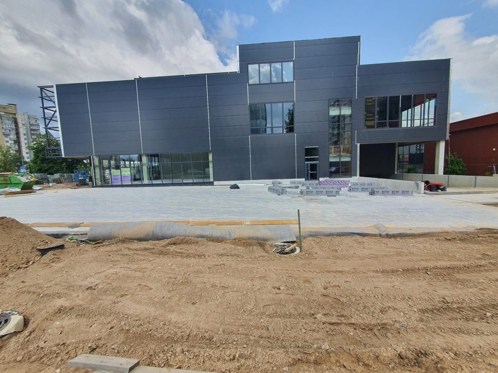 PC PIKAS (Ukmergės g. 221) - Shopping center - construction photos