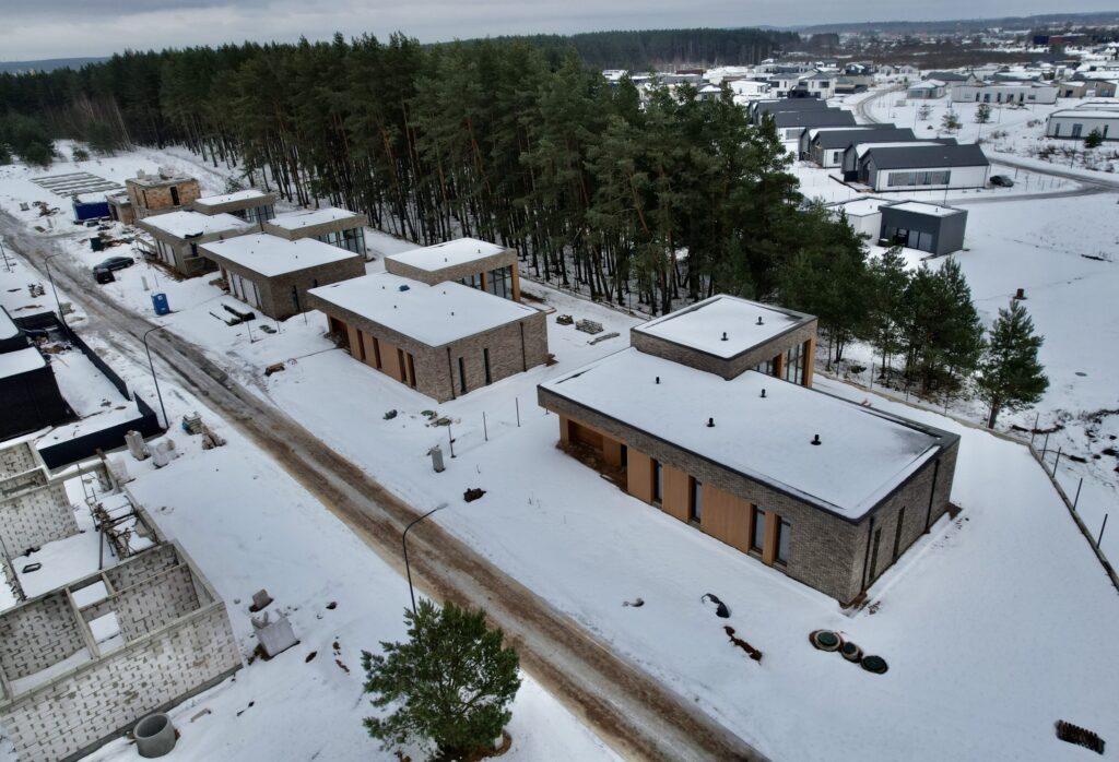 Norkų g. 7, 9, 11, 13 (Norkų g. 7, 9, 11, 13) - Private house community - construction photos