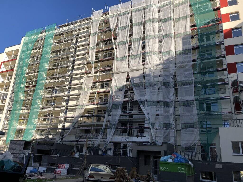 Leičių kiemas 2 etapas (Leičių g. 11) - Multi apartment - construction photos