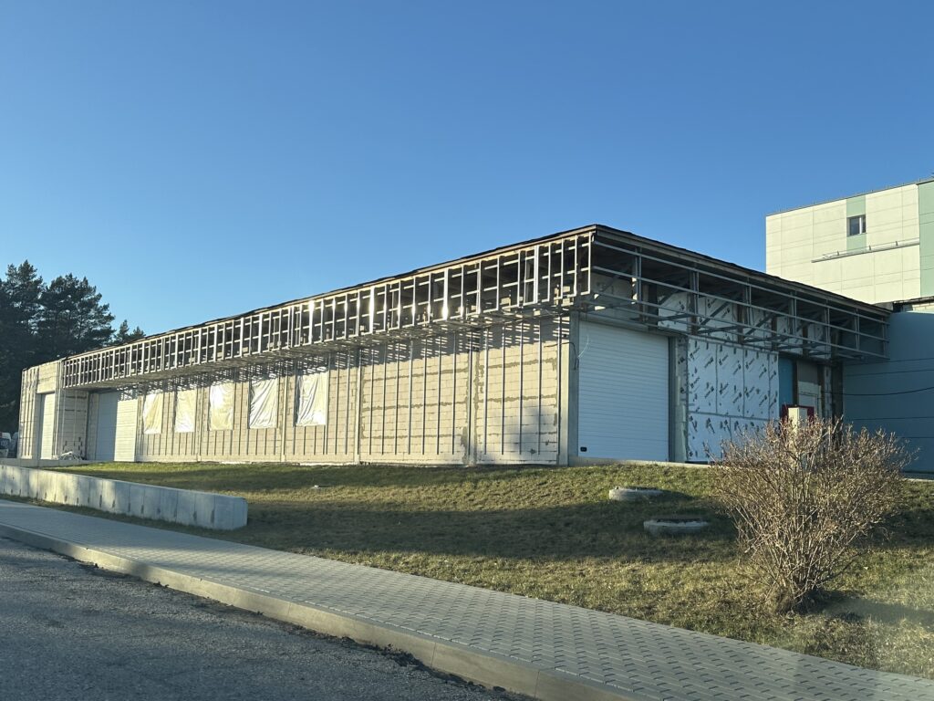 Klaipėdos jūrininkų ligoninės priėmimo – skubiosios pagalbos skyrius (Liepojos g. 45) - Hospital - construction photos