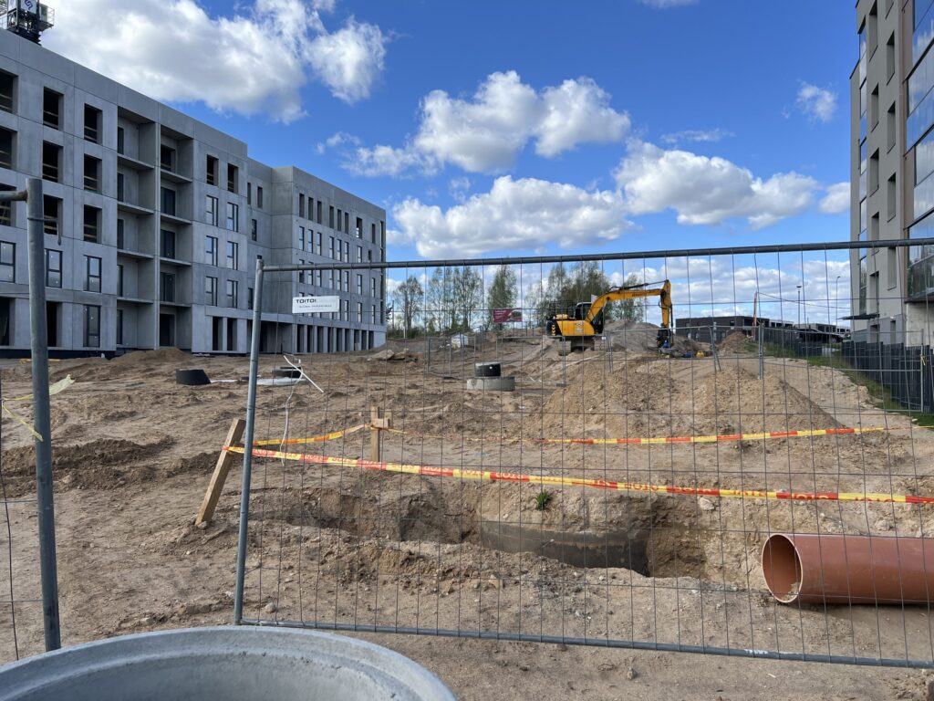 Karaliaučiaus g. tarp M. Mažvydo ir L. Rėzos al. ir M. Mažvydo g. atkarpa (Karaliaučiaus g., M. Mažvydo g.) - Dviračių takas, Gatvė - statybų nuotraukos