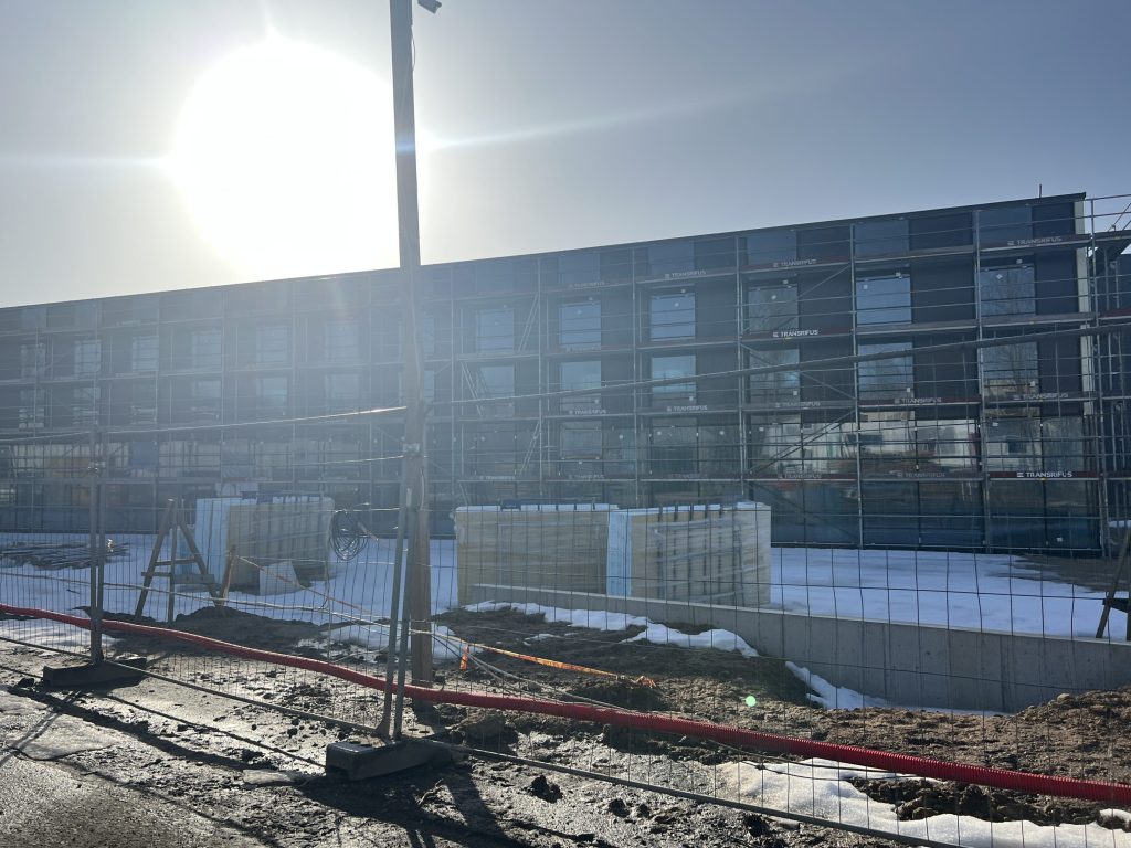 Lemora sandėlis (Taikos pr. 116O) - Warehouse / Distribution center - construction photos