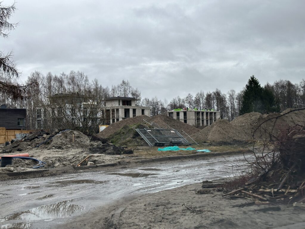 Melno Rezidencija, Poilsio namai (Vytauto g. 4) - Daugiabutis - statybų nuotraukos