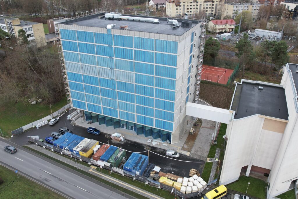 Centrinio archyvo priestatas (O. Milašiaus g. 23) - Administrative - construction photos