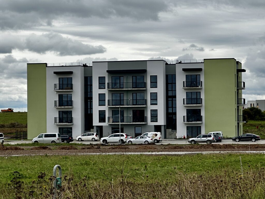 Padangės slėnis 1 etapas (Arimų g. 25) - Multi apartment - construction photos