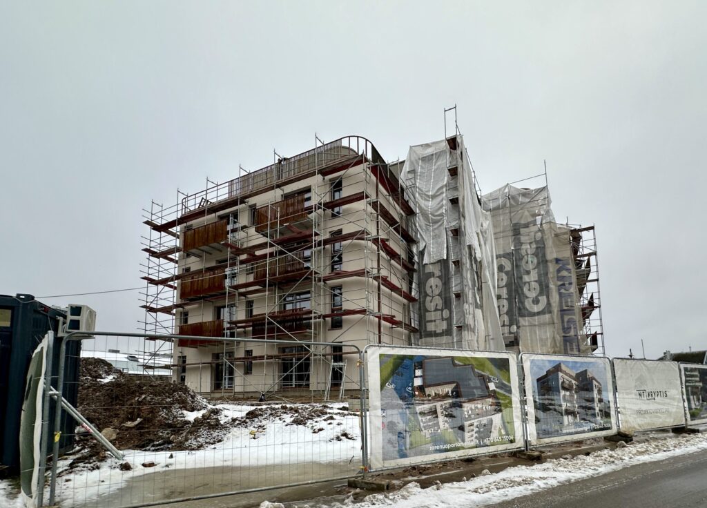 Žarėnų apartamentai (Žarėnų g. 30) - Multi apartment - construction photos