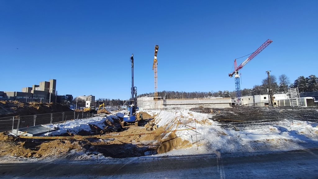 PC Mada rekonstrukcija (Viršuliškių g. 40, 42) - Shopping center - construction photos