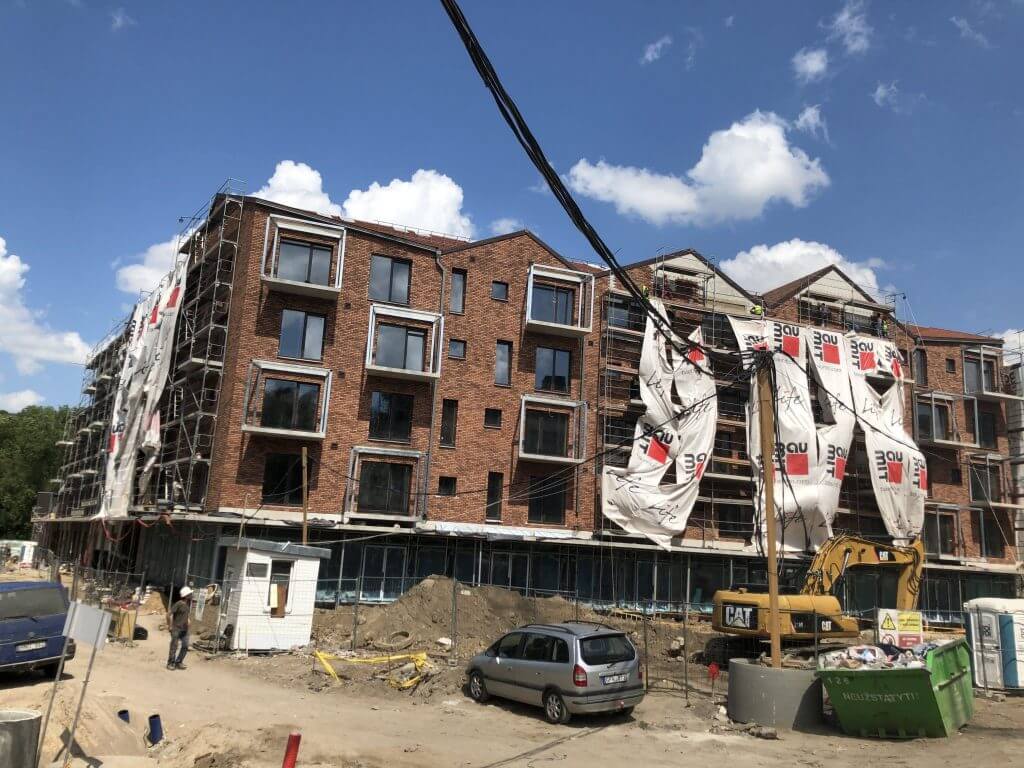 PAUPYS 3 etapas (Aukštaičių g. 12) - Multi apartment - construction photos