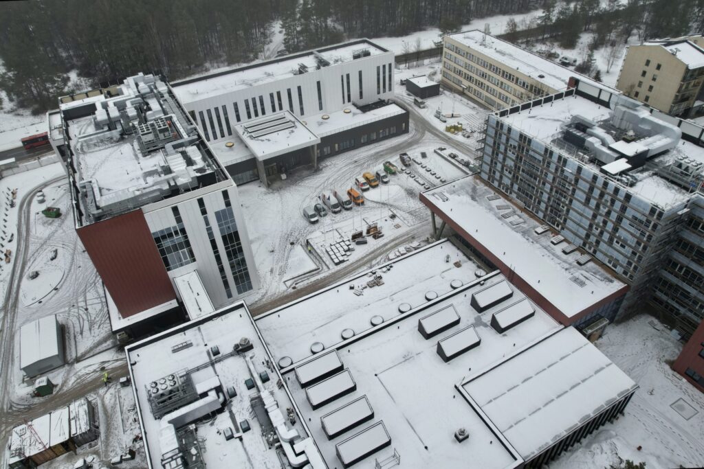 VGTU Elektronikos, Mechanikos ir Transporto inžinerijos fakultetų mokomasis korpusas (Plytinės g. 25-2) - Higher education - construction photos