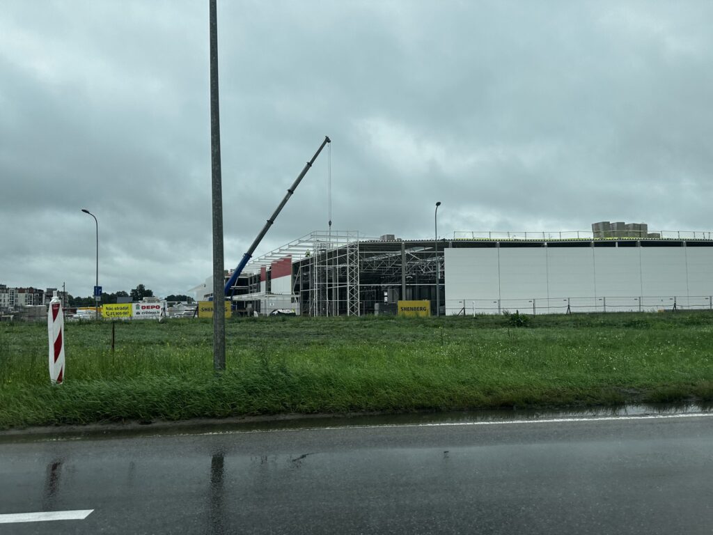 Depo Lielā iela 2 (Lielā iela 2, Mārupe) - Shopping center - construction photos