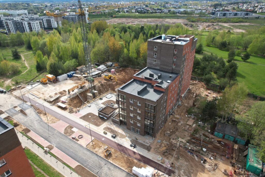 Arkada 3 etapas Grigalaukio g. 15 (Grigalaukio g. 15) - Multi apartment - construction photos