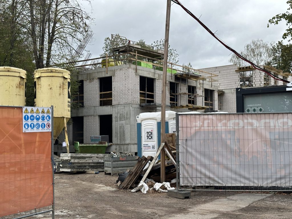 ŠANCAI (A. Juozapavičiaus pr. 17B) - Multi apartment - construction photos