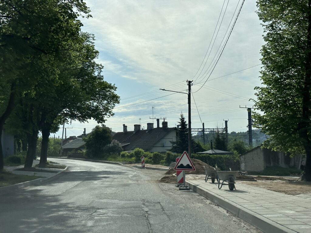 Ramaus eismo A. Kojelavičiaus g. (A. Kojelavičiaus g.) - Street - construction photos