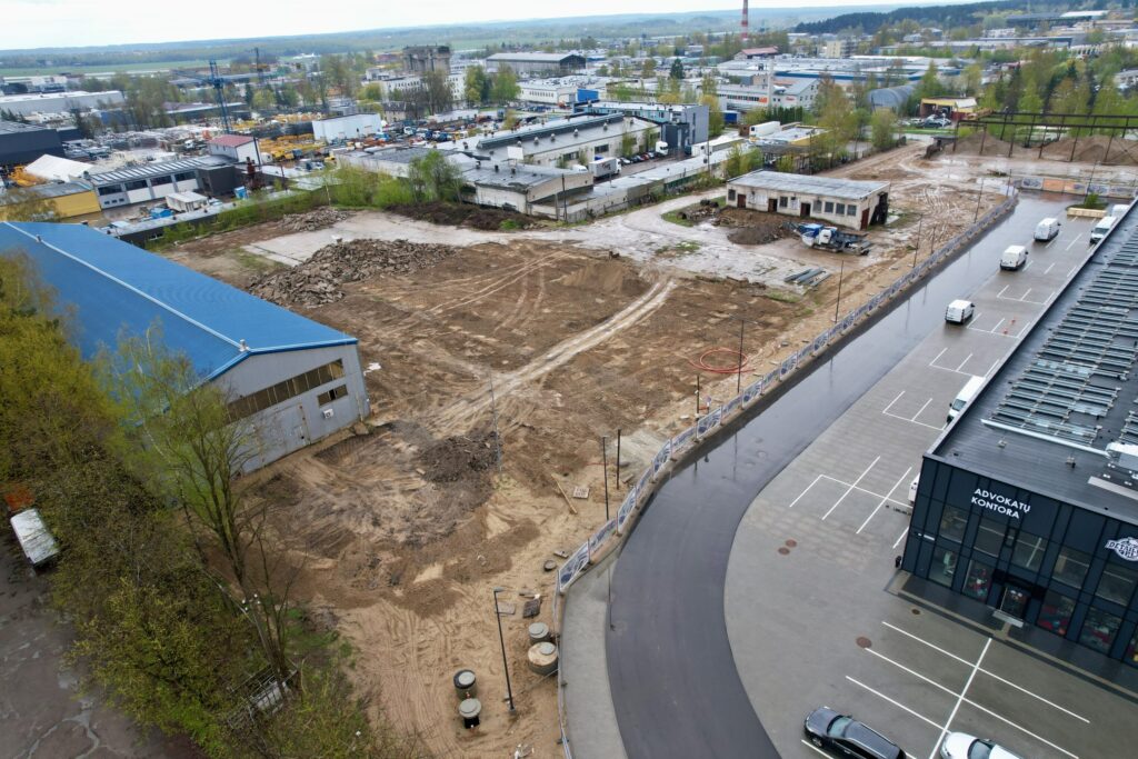 eMarket City 2 etapas (Eišiškių pl. 36) - Kaubanduskeskus, Laohoone - ehituse fotod