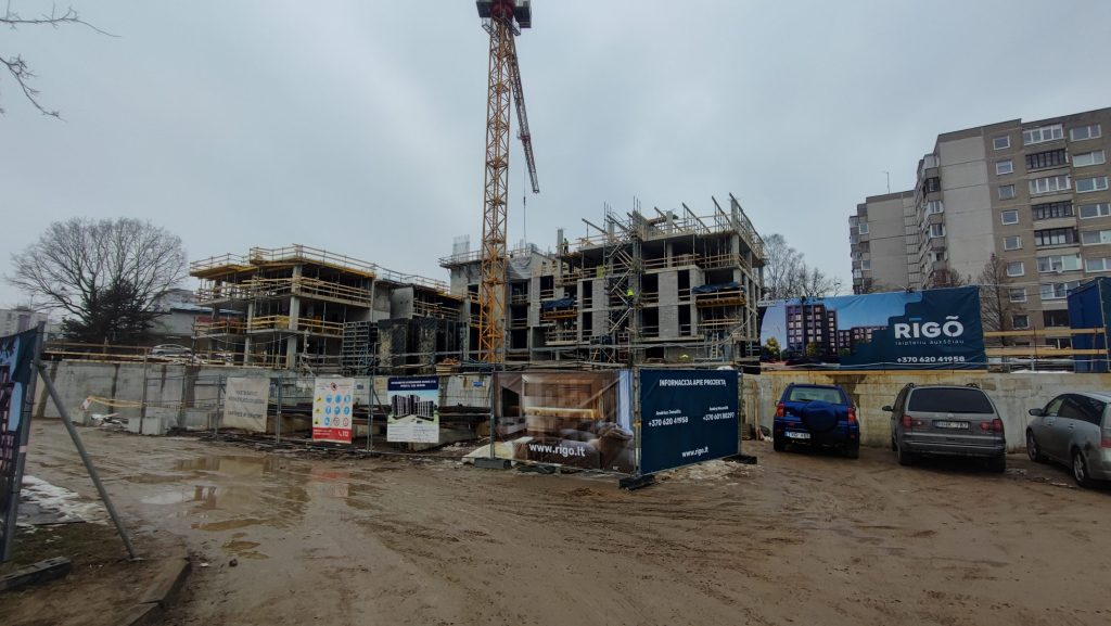 RIGO (Rygos g. 11A) - Multi apartment - construction photos
