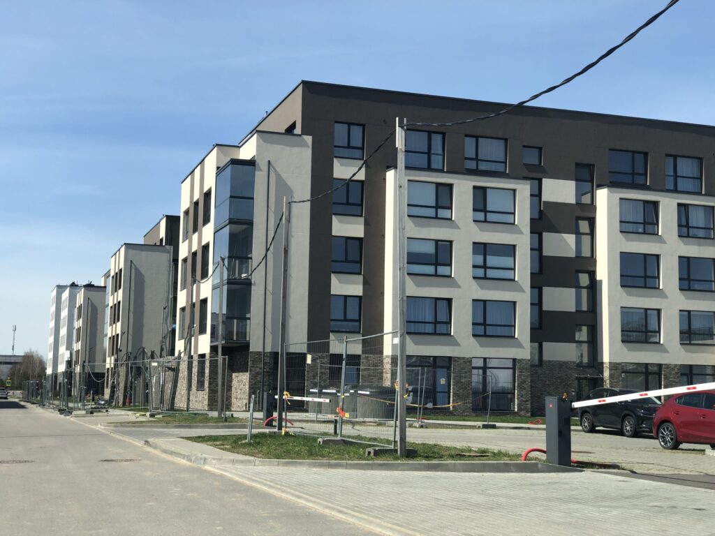 Bitėnų oazė 1-2 etapai (Bitėnų g. 3D, 1B) - Multi apartment - construction photos
