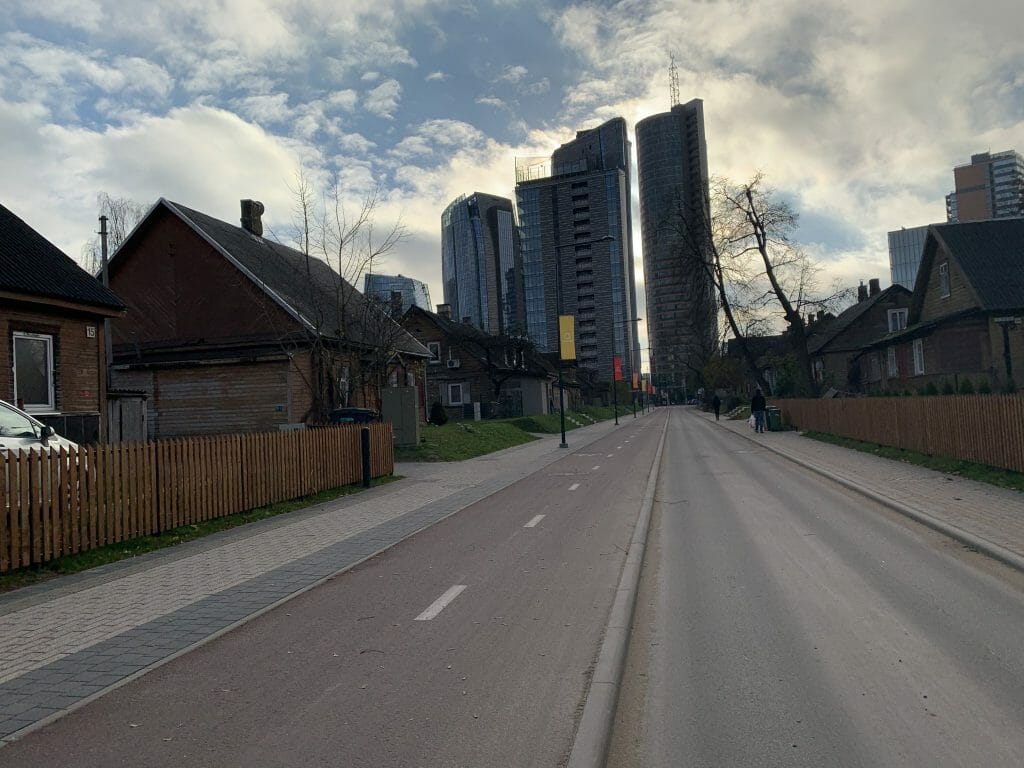 Giedraičių ir S. Fino g. (Giedraičių g.) - Bike path, Street - construction photos