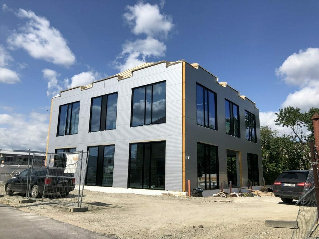 Veiverių g. 81 (Veiverių g. 81) - Office center - construction photos