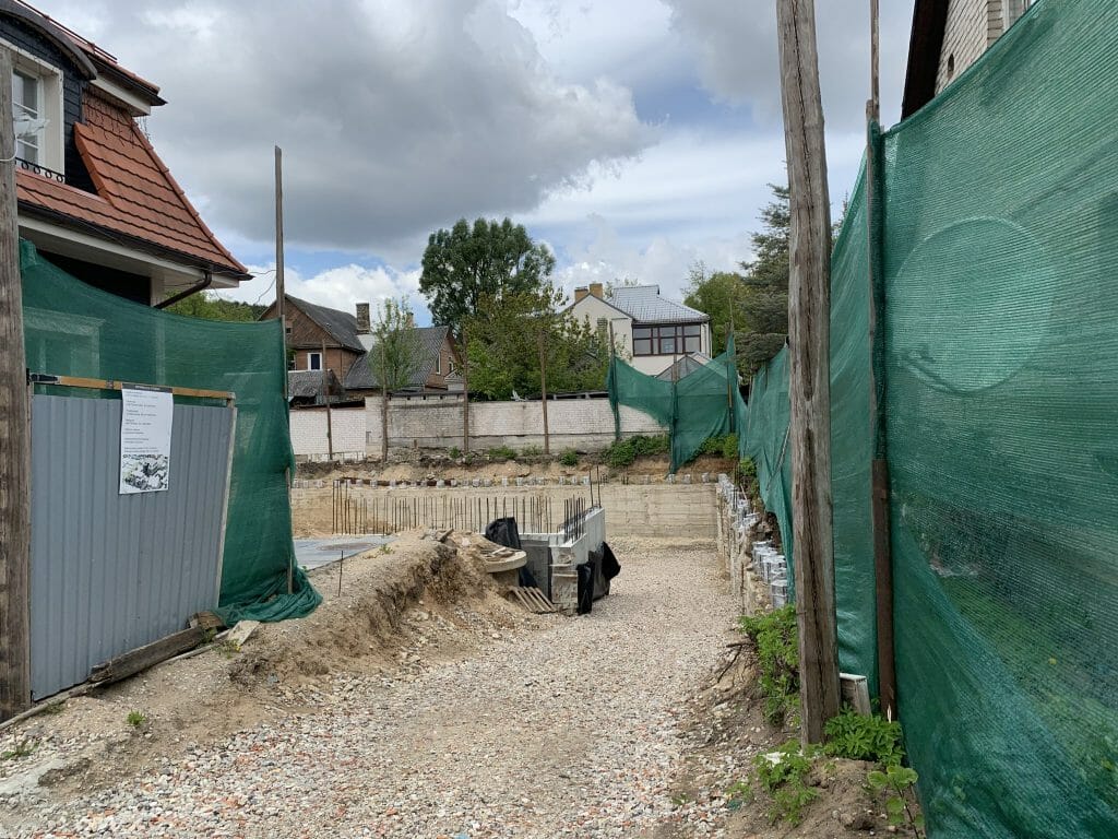 Žalioji g. 17 (Žalioji g. 17) - Hotel, Multi apartment - construction photos