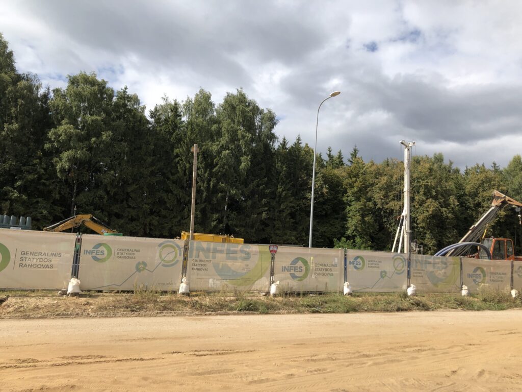 5-asis policijos komisariatas ir Kelių policija (Sietyno g. 24) - Administrative - construction photos