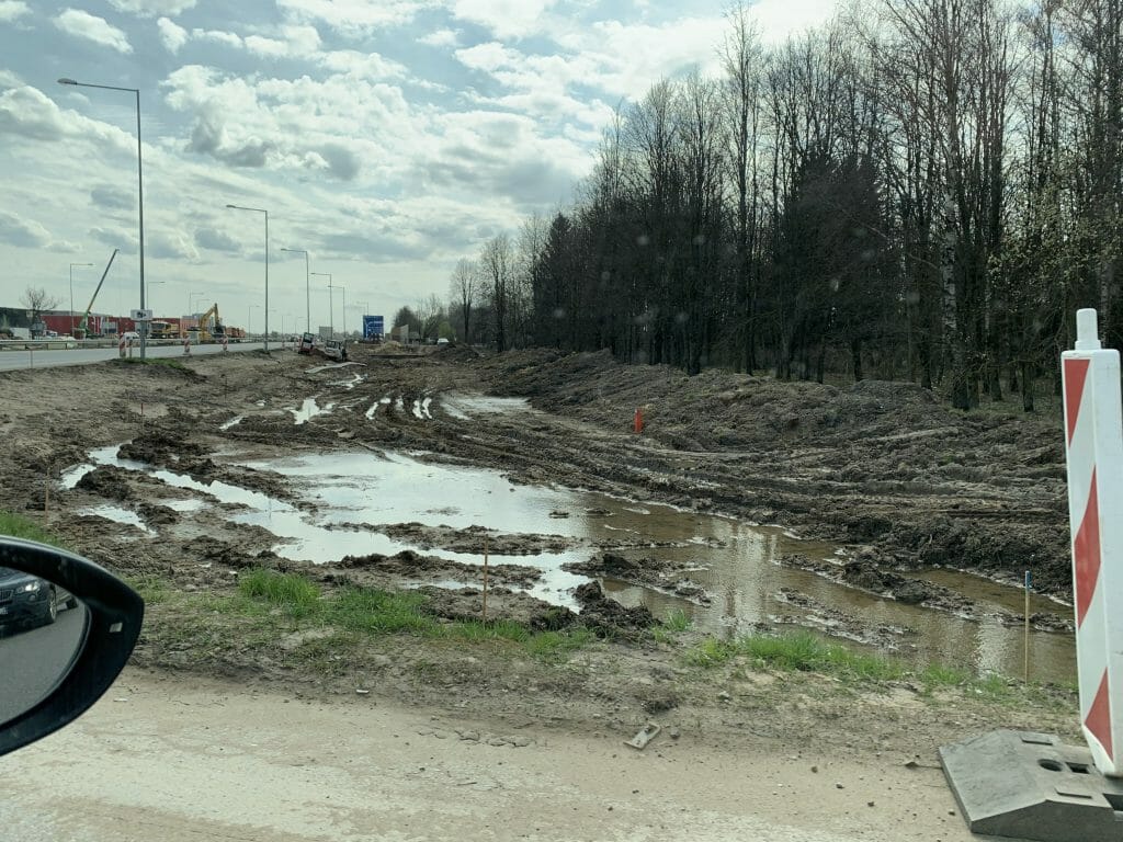 A1 Giraitės atkarpa (viadukas) 102 - 107 km. (A1) - Kelias - statybų nuotraukos