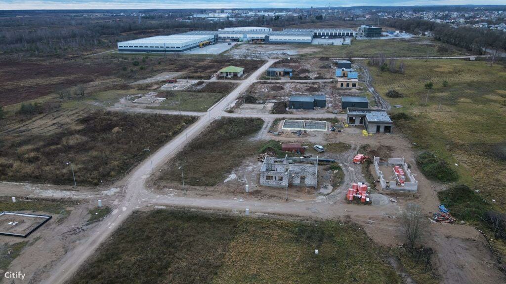 Kalvų terasos (Ismonių g. 15) - Land plots - construction photos