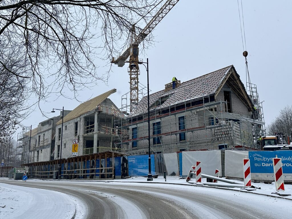 PAUPYS 10 etapas (Aukštaičių g. 31) - Multi apartment - construction photos