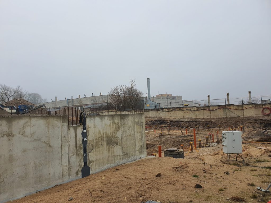 Vilnelės skverai 4 etapas (Manufaktūrų g. 7) - Multi apartment - construction photos