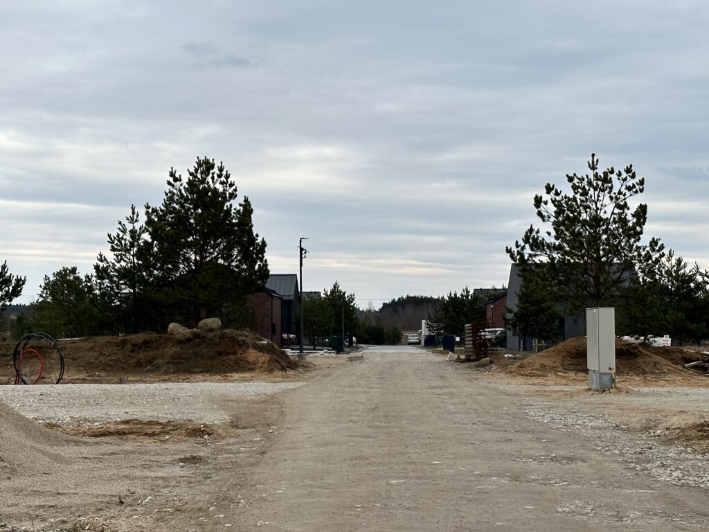 Svajonių namai (Svajonių aklg. 1, 2, 3, 4, 5, 6, 7, 8, 10, 11) - Privātmāju kopienas - būvdarbu attēli
