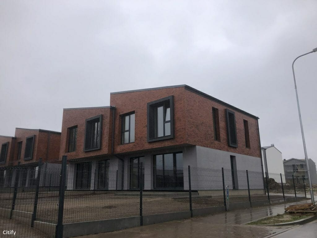 Kalnėnų dvibučiai (Savičiūnų g. 33F, 33G, 33H, Albanų g. 44, 46, 48, 50, 52) - Row housing - construction photos