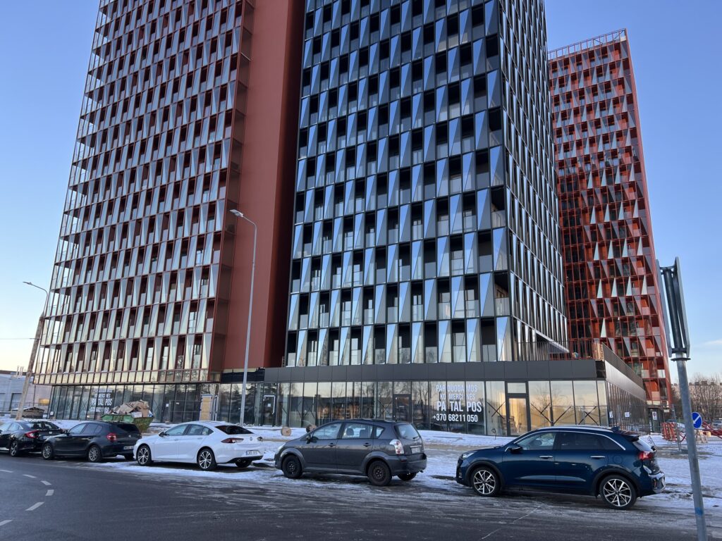 Skylum 2 etapas (Viršilų g. 6) - Multi apartment - construction photos